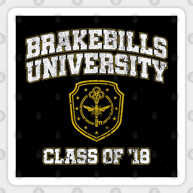 Brakebills University Class of '18 Magnet by huckblade